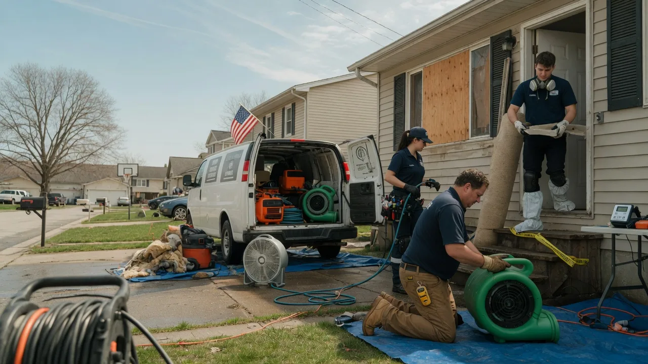 Water Damage Restoration in Hanska, MN near me